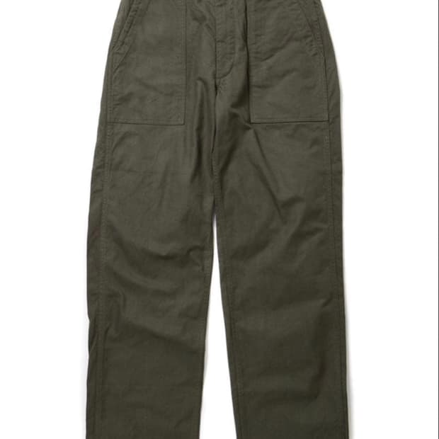 엔지니어드 가먼츠 퍼티그 팬츠 올리브 S 24AW