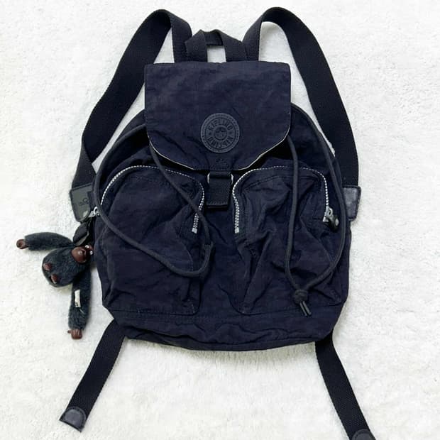 키플링 네이비 미니 백팩
