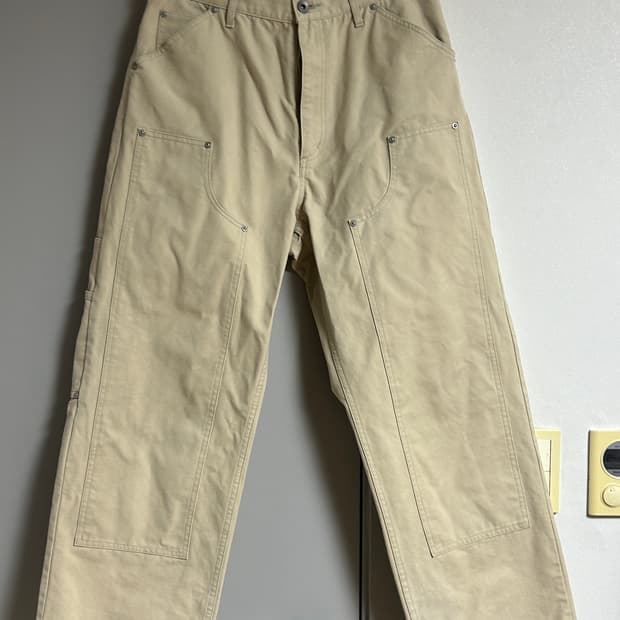 오라리 카펜터 팬츠(더블니 팬츠) 4사이즈 