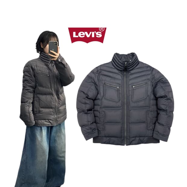 리바이스 바이커 패딩 