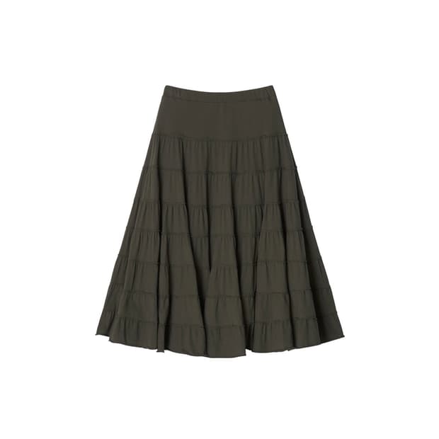 콜로신스 CATERPIL SKIRT KHAKI