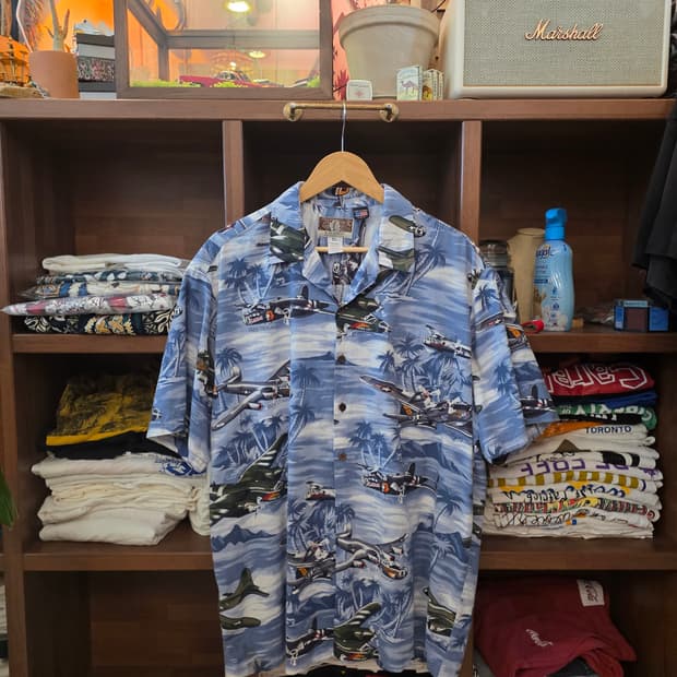 KALAHEO Made in Hawaii Rayon Shirt XL