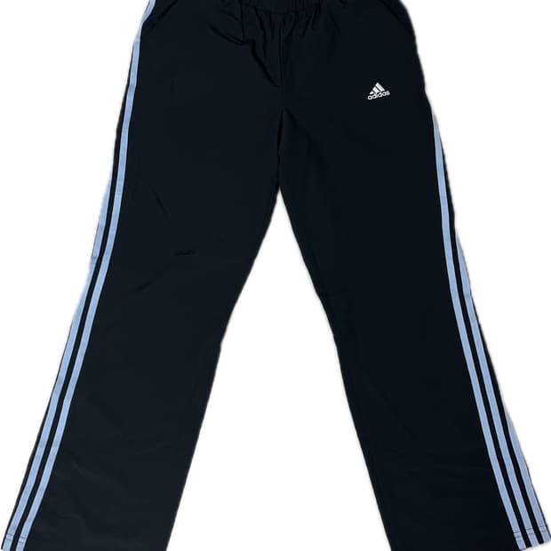 아디다스 우븐 트랙팬츠 스카이블루 m