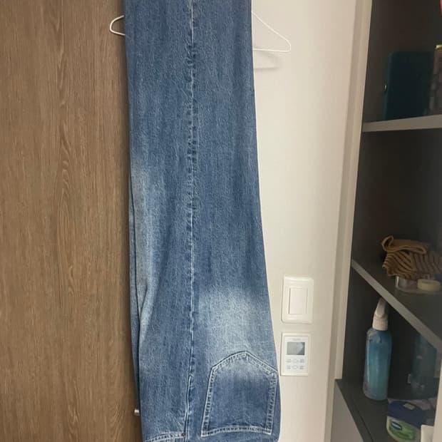 비긴202 원턱 와이드 데님팬츠