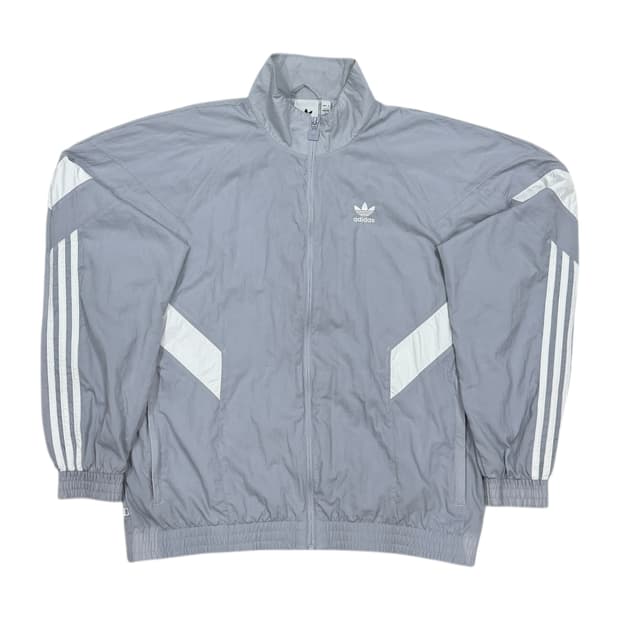 아디다스 리카이브 우븐 트랙탑 바람막이 자켓 그레이 M