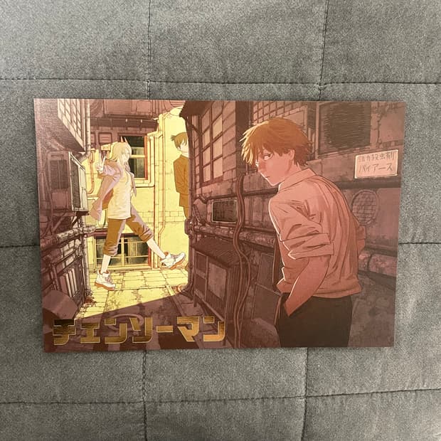 체인소맨 원화 엽서 포스터 덴파키 덴지 파워 아키 고전 