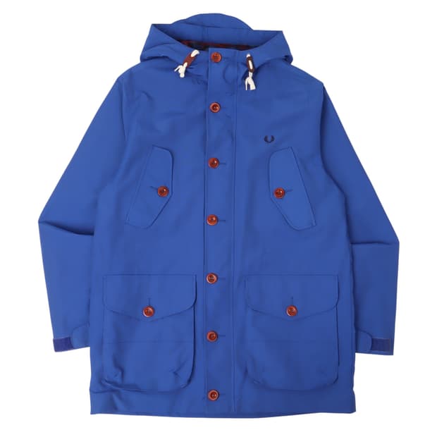 프레드페리 마운틴 후디드 나일론 파카 자켓