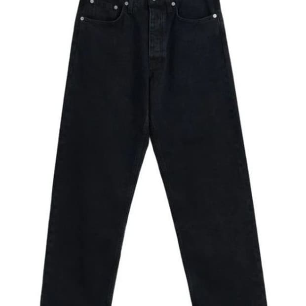 선플라워 스탠다드 데님 블랙