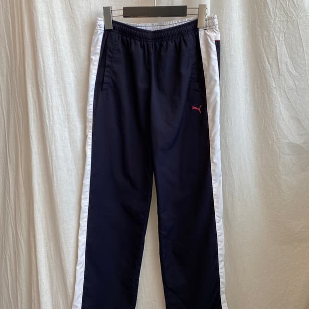 PUMA 퍼플네이비 트레이닝밴딩팬츠(M)