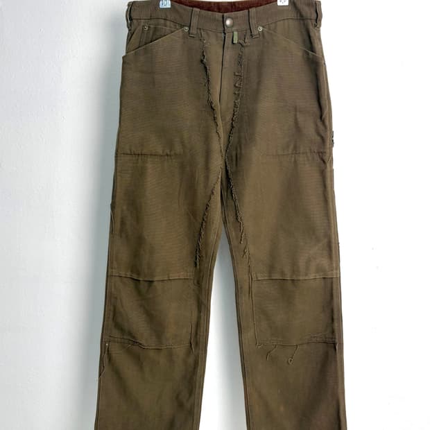 90s 보이콧 더블니 팬츠