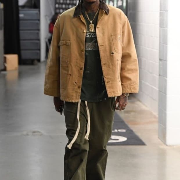 빈티지 칼하트 100주년 블랜킷 라인드 초어 코트 6BLC