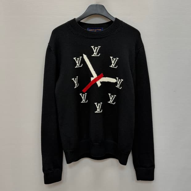 루이비통 인타르 시아 LV 클락 니트 (100) 