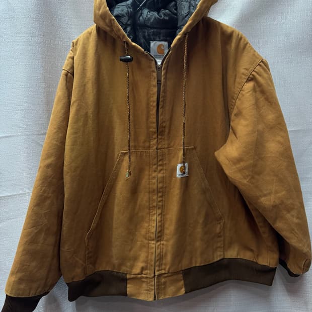 90's 칼하트 로고 USA 덕 액티브 자켓 L(2XL)