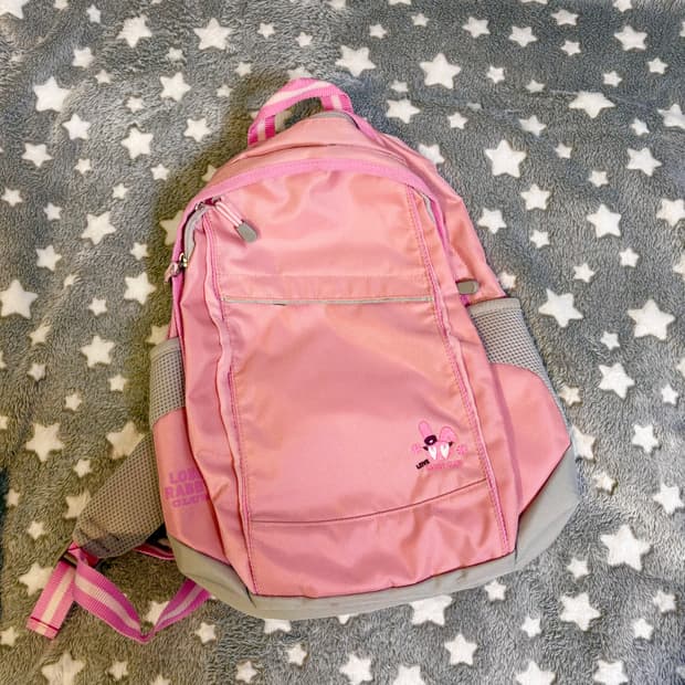Love rabby club 일본 빈티지 브랜드 핑크 백팩 모리걸 y2k