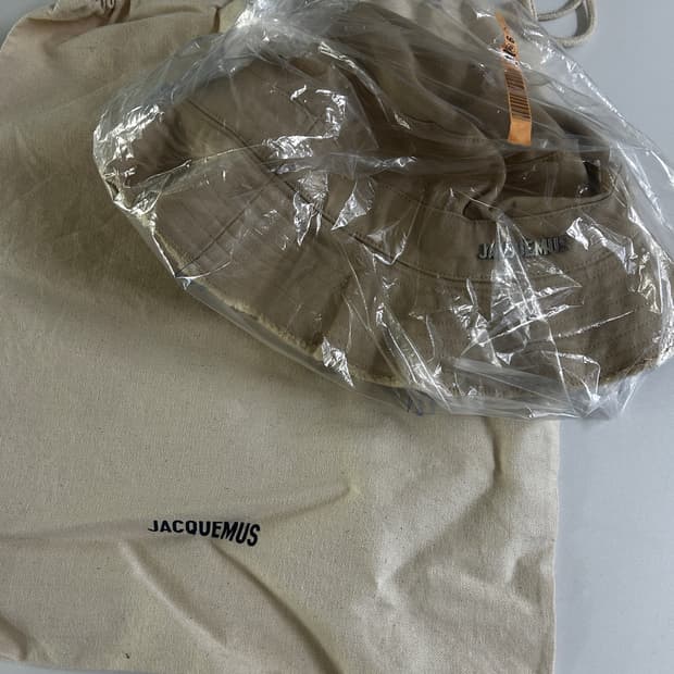 자크뮈스 버킷햇 베이지 60 사이즈