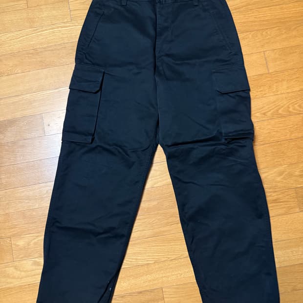 인디고필드 스키마 블랙 카고팬츠