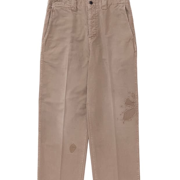 비즈빔 25SS WIDE CHINO PANTS CRASH BEIGE 5