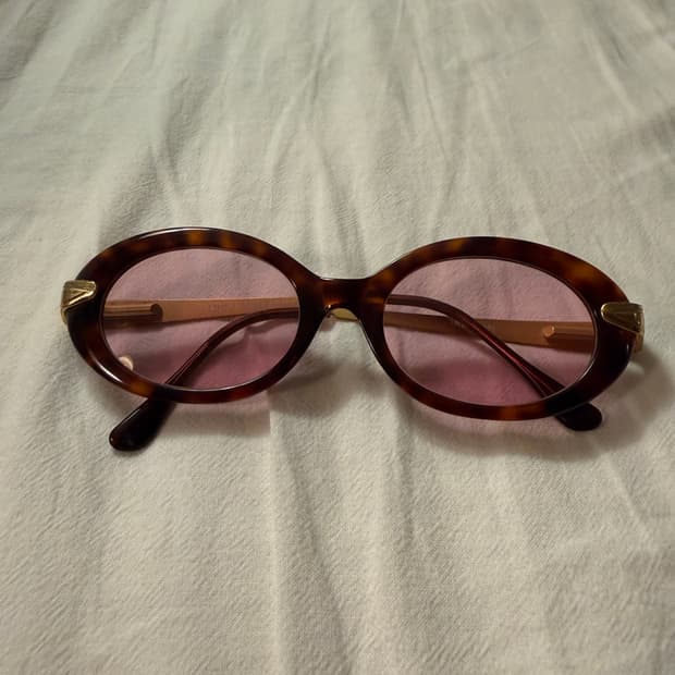 빈티지 오벌 선글라스
