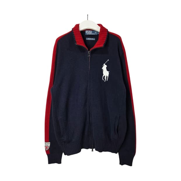 [Polo] 폴로랄프로렌 빅포니 Britain 니트집업