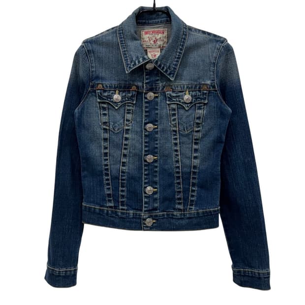트루릴리젼 우먼 데님자켓 