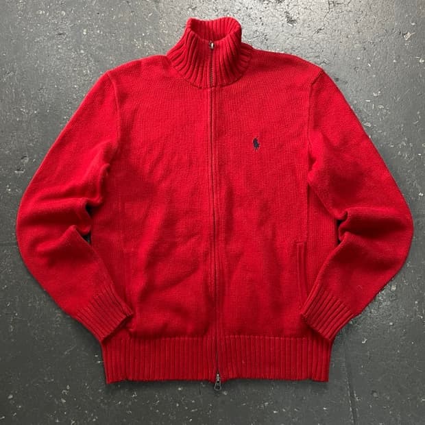 90-95 폴로 니트집업