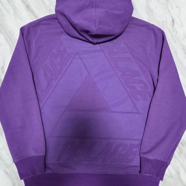 팔라스 퍼플 후드티