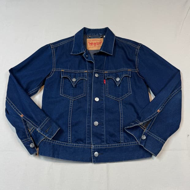 L) 리바이스 아이코닉 데님자켓 TYPE 1 데님 청자켓 W15