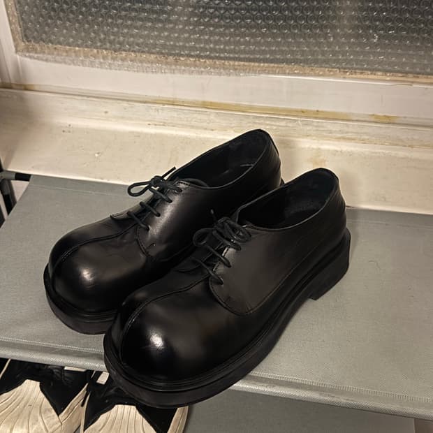 노아이디어 빅풋 더비 슈즈 Big Foot Derby Black (260