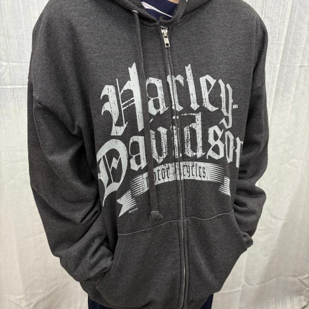 할리데이비슨 코리아 바앤실드 드래곤 후드집업