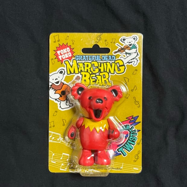 Grateful dead bear 그레이트풀데드베어 태엽 피규어