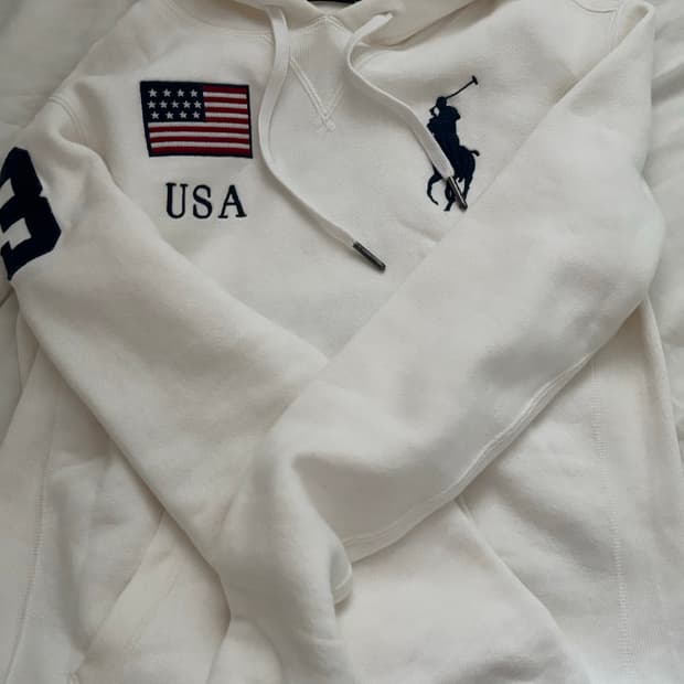 폴로 빅포니 후드티