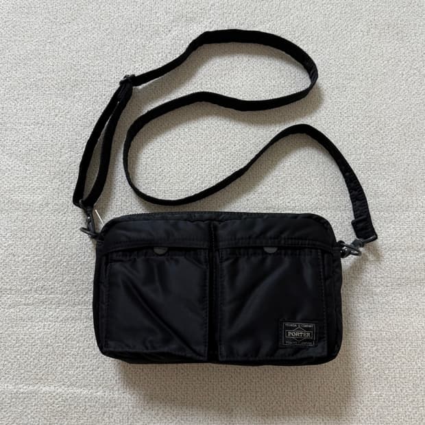 (미사용급) PORTER 포터 탱커 숄더백 XS 블랙