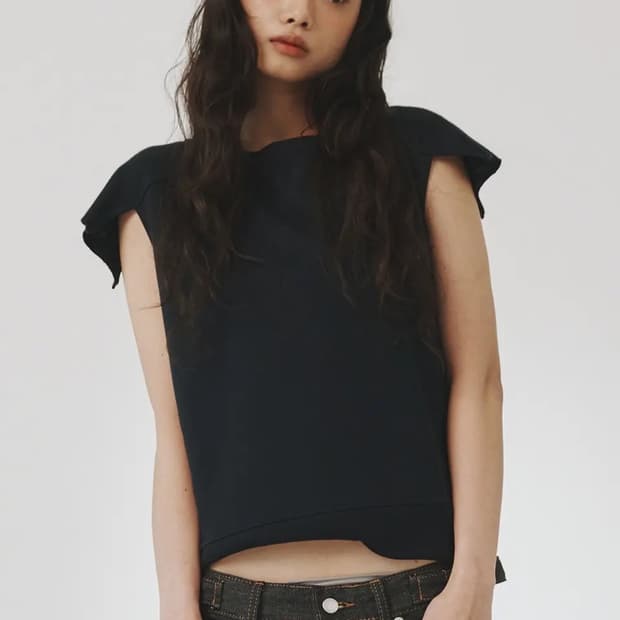 플리즈프로젝트 커팅 하프 스웨트