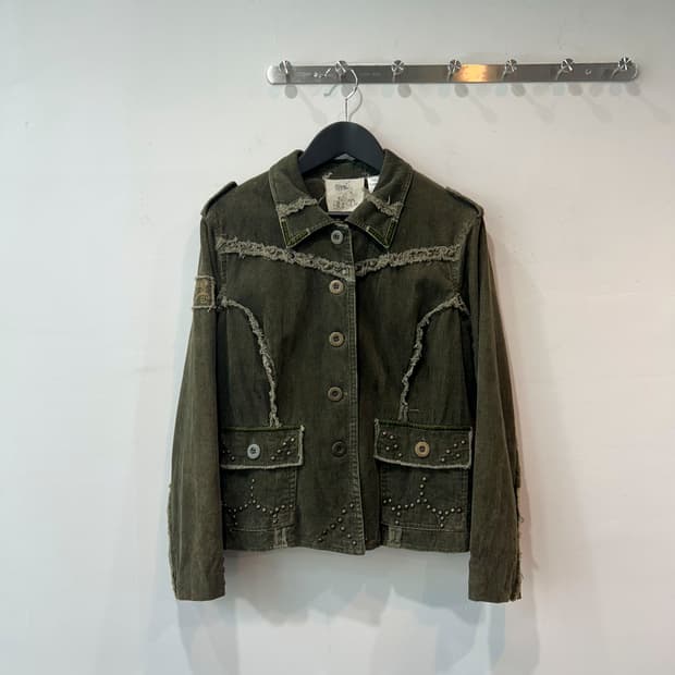 웨스턴 그런지 디테일 자켓