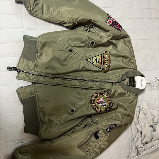 camo land co. Military Flight 자켓 ma-1
