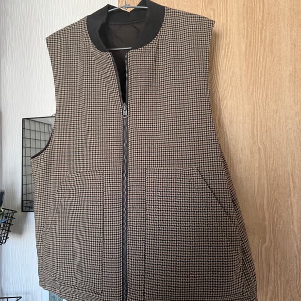 GU 리버시블 경량 패딩조끼(XL)