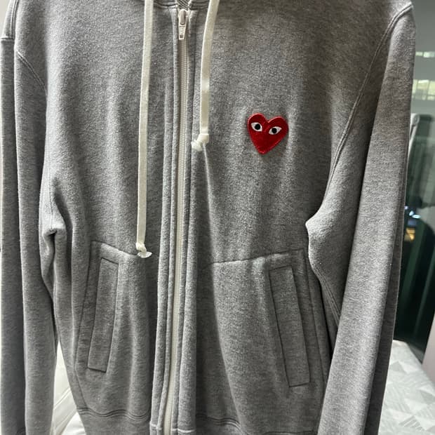 꼼데가르송 후드집업 woman L사이즈