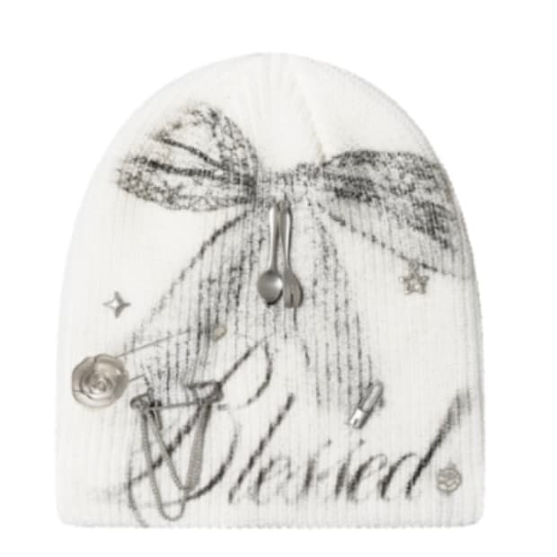 2000 Archives Blessed Beanie / White