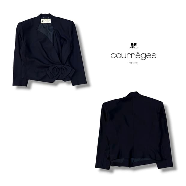 꾸레쥬 리본 블레이저 y14018