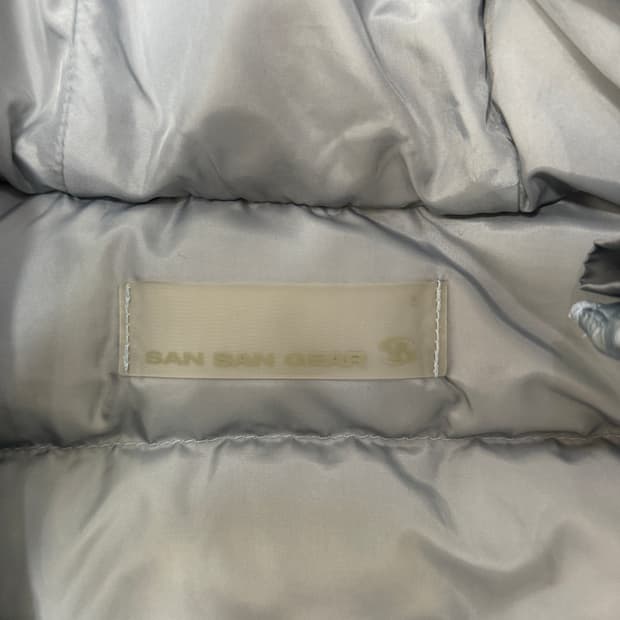 산산기어 서픽스 푸퍼 자켓 스카이블루 24fw