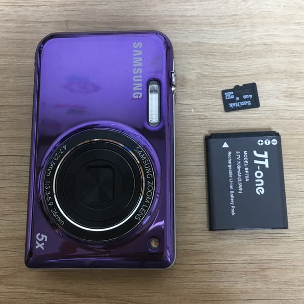 삼성 VLUU PL171 보라색 디지털 카메라 한효주 디카 희귀 컬러