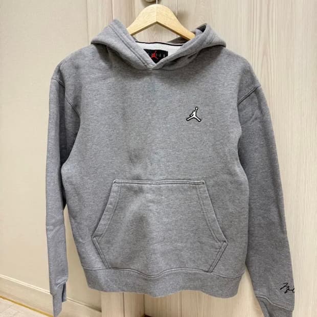 나이키 조던 그레이 후드티