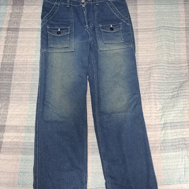 VDR SOFT DENIM BUSH PANTS CLASSIC - S