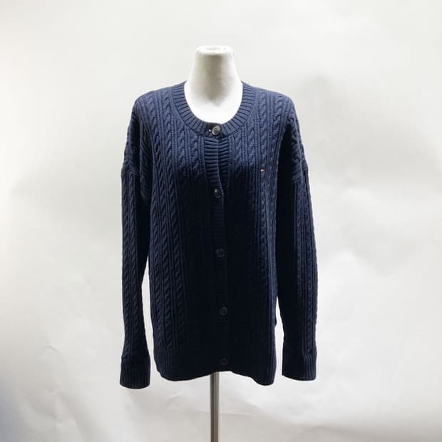 타미힐피거 여성순모 니트가디건 M 진스센스