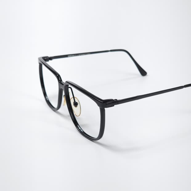90년도 빈티지 카본 뿔테 안경