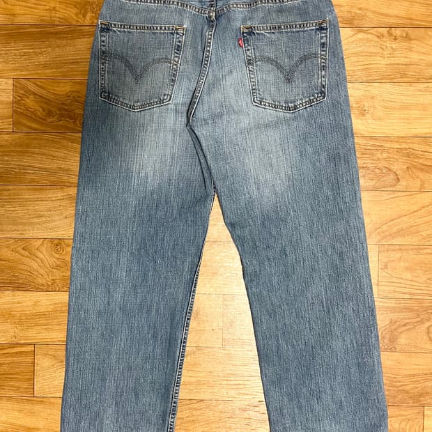 빈티지 리바이스 569 와이드데님 팬츠 34x30