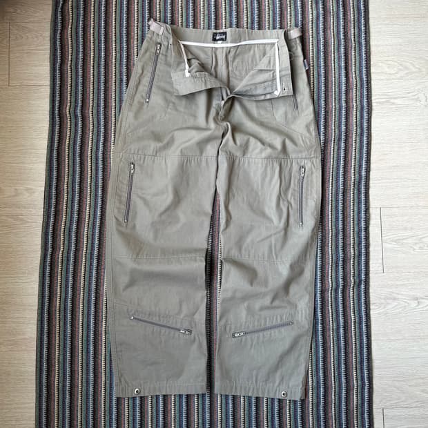 90s 올드 스투시 카고 워크 팬츠