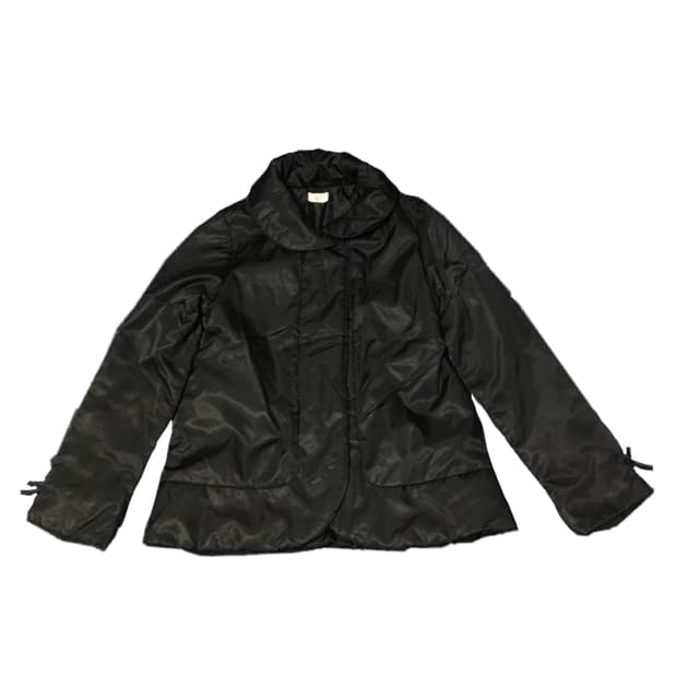 빈티지 모리걸 검정 점퍼