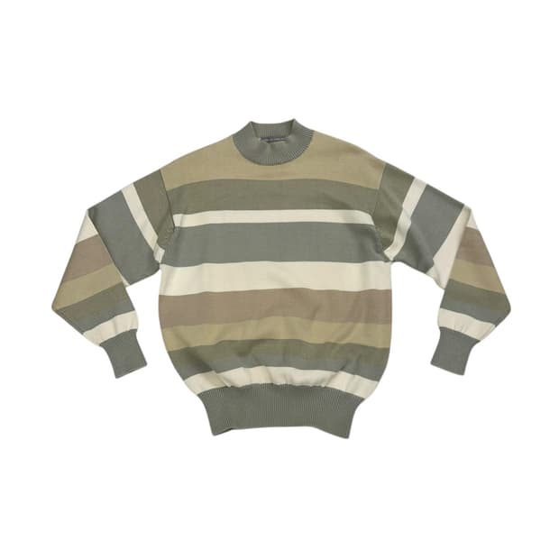 꼼데가르송 옴므 1989AD 멀티 스트라이프 니트