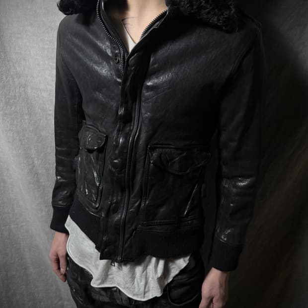 ISAMU KATAYAMA BACKLASH Leather Jacket